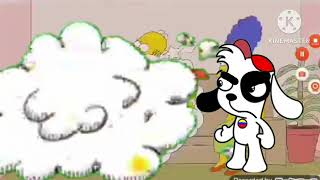 simpsons fight cloud add round 1