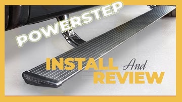 Installing Amp Research Powerstep (2015 -2018 F150 )