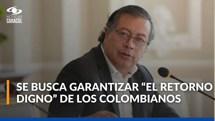 Gustavo Petro dispondrá avión presidencial para el retorno de colombianos deportados de EE. UU.