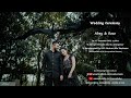 Wedding ceremony live streaming of abey with rose
