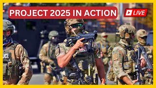 Portland ICE Protest, Trump Announcement – Live News Coverage