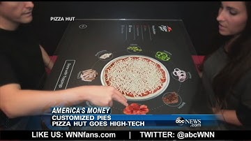 Pizza Hut Debuts Amazing Touchscreen Ordering System