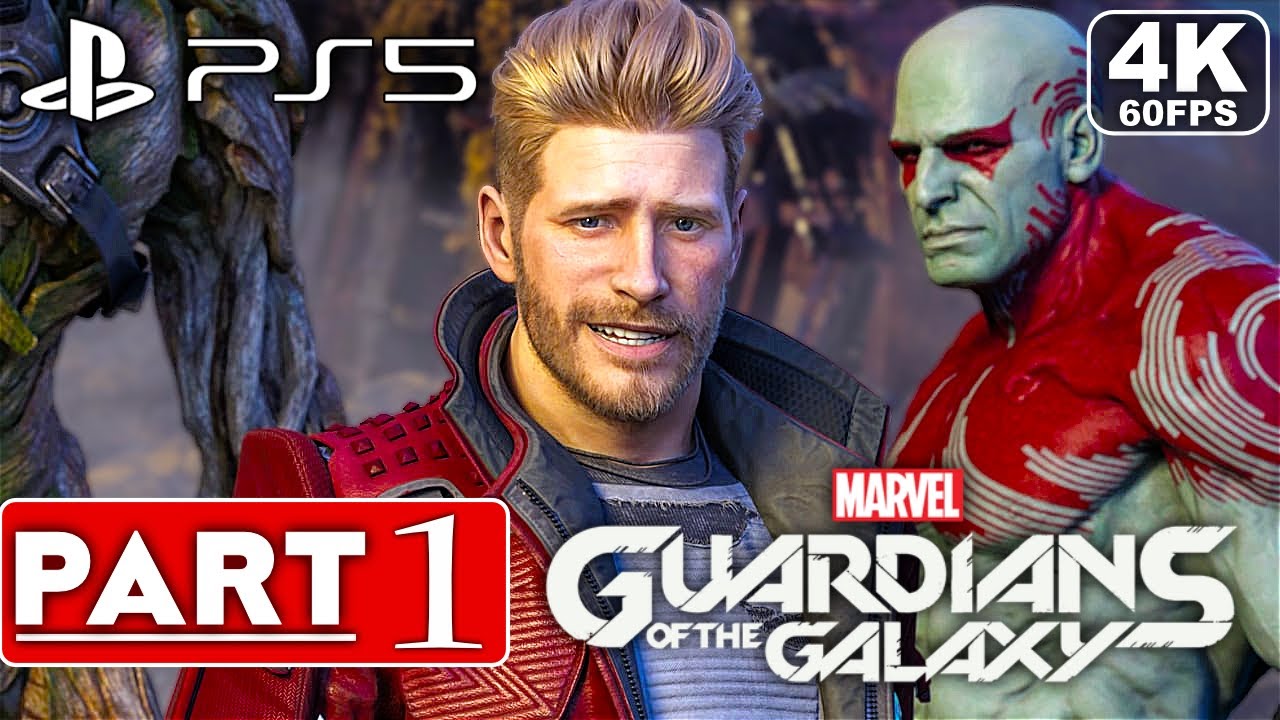 MARVEL'S GUARDIANS OF THE GALAXY PS5 Gameplay Walkthrough Part 1 FULL GAME [4K 60FPS] No Commentary