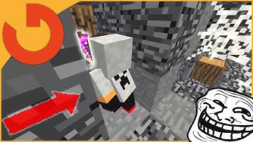 HACKER FORCED TO MINE MAZE OR PERM BAN! (Catching Hacker Games)