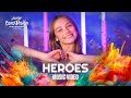 Heroes  official music  junior eurovision 2023