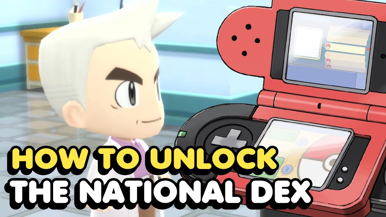 How to Unlock National Pokedex in Pokemon Brilliant Diamond