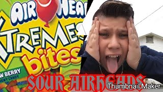 AIRHEADS SOUR FUISE CHALLENGE TASTE TEST