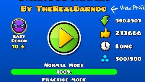 DarnocDynamix By TheRealDarnoc 100% complete(geometry dash)