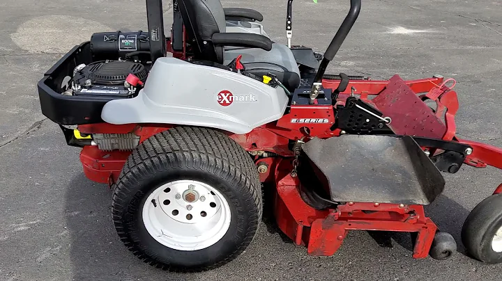 Used Exmark LZE740EKC60400 Lazer E Series Zero Turn Rider TR6011C