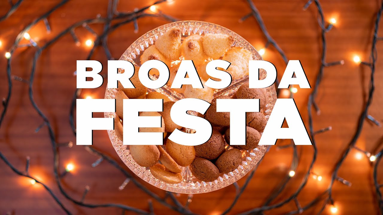 Broas da Festa - Coquinhos + Broas de Mel + Broas de Manteiga