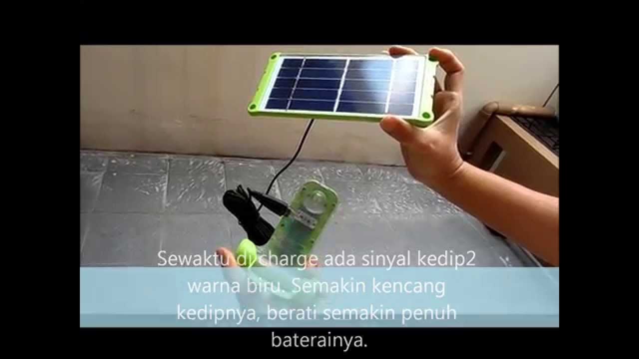 Lampu Duduk Belajar Panel Surya PilotX HD YouTube