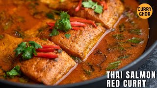 THAI SALMON RED CURRY || THAI SALMON CREAMY CURRY || THAI RED CURRY