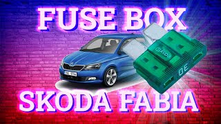 Skoda Fabia (2015-2019) fuse box diagram