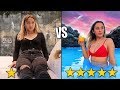 $10,000 VACATION VS $100 VACATION - Challenge