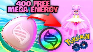 *400 FREE MEGA DIANCIE ENERGY BIG WIN* in Pokemon GO screenshot 3