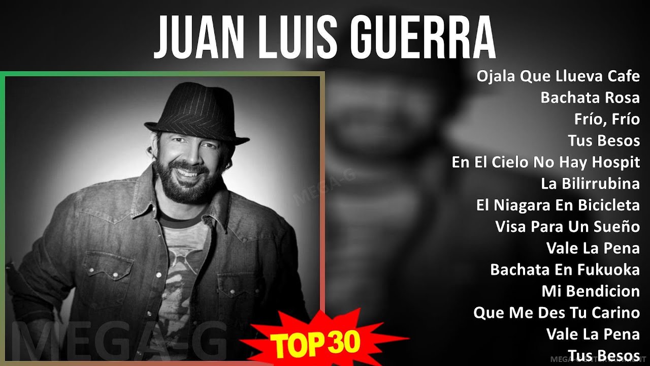 J u a n L u i s G u e r r a 2024 MIX Coleccin de Canciones  1980s Music  Top Latin Latin Pop