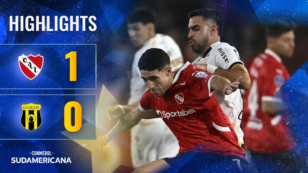 INDEPENDIENTE X GUARANÍ | MELHORES MOMENTOS | CONMEBOL SUDAMERICANA ...