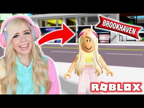 PLAYING BROOKHAVEN FOR THE FIRST TIME! (ROBLOX BROOKHAVEN)