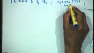 Lec-35 Numerical Differentiation and Integration-Part-2