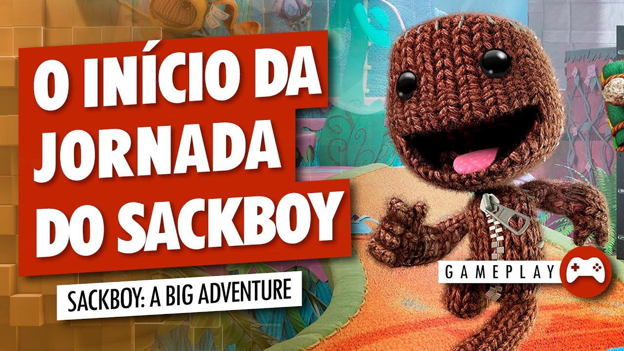 Jogo Ps4 Sackboy Uma Grande Aventura PS4 Midia fisica Novo Pronta Entrega