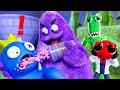 Grimace shake vs blue rainbow friends 2 animation