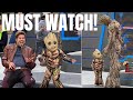 Kid dressed as Baby Groot joins the Guardians of the Galaxy!