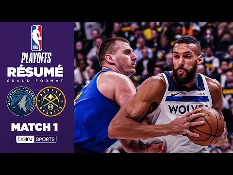 Résumé : Un Game 1 sensationnel entre les Nuggets et les Wolves, Edwards claque son record !