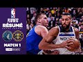 Résumé : Un Game 1 sensationnel entre les Nuggets et les Wolves, Edwards claque son record ! image