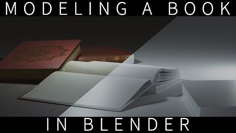 Modeling and Texturing a Book | Hypha | Blender Tutorial
