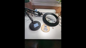 Unboxing and quick overview of the KIRKAS 10x Magnifying Desk Lamp