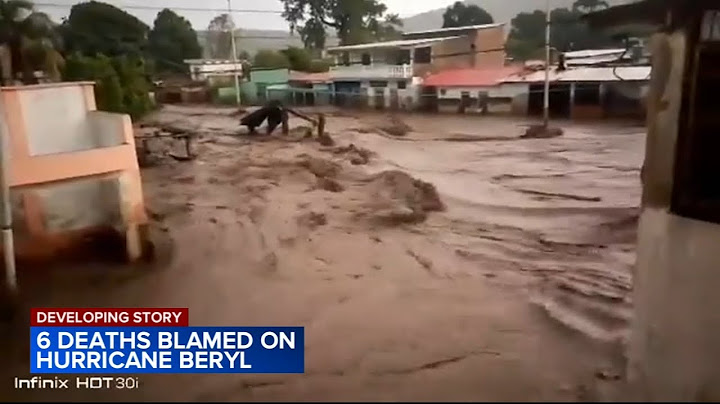 Hurricane Beryl heads toward Jamaica as Cat. 4