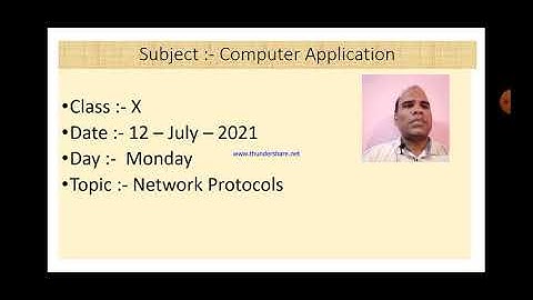 Class X Computer Application 12 07 2021 By Mr  Praveen Singh