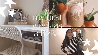 MY FIRST WEEK AS A BCBA | orientation, shadowing sessions, & meeting my first client