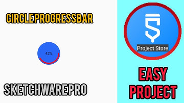 İmplementation How Make Circle ProgressBar Sketchware Pro