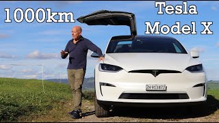 Tesla Model X  1000 km Test