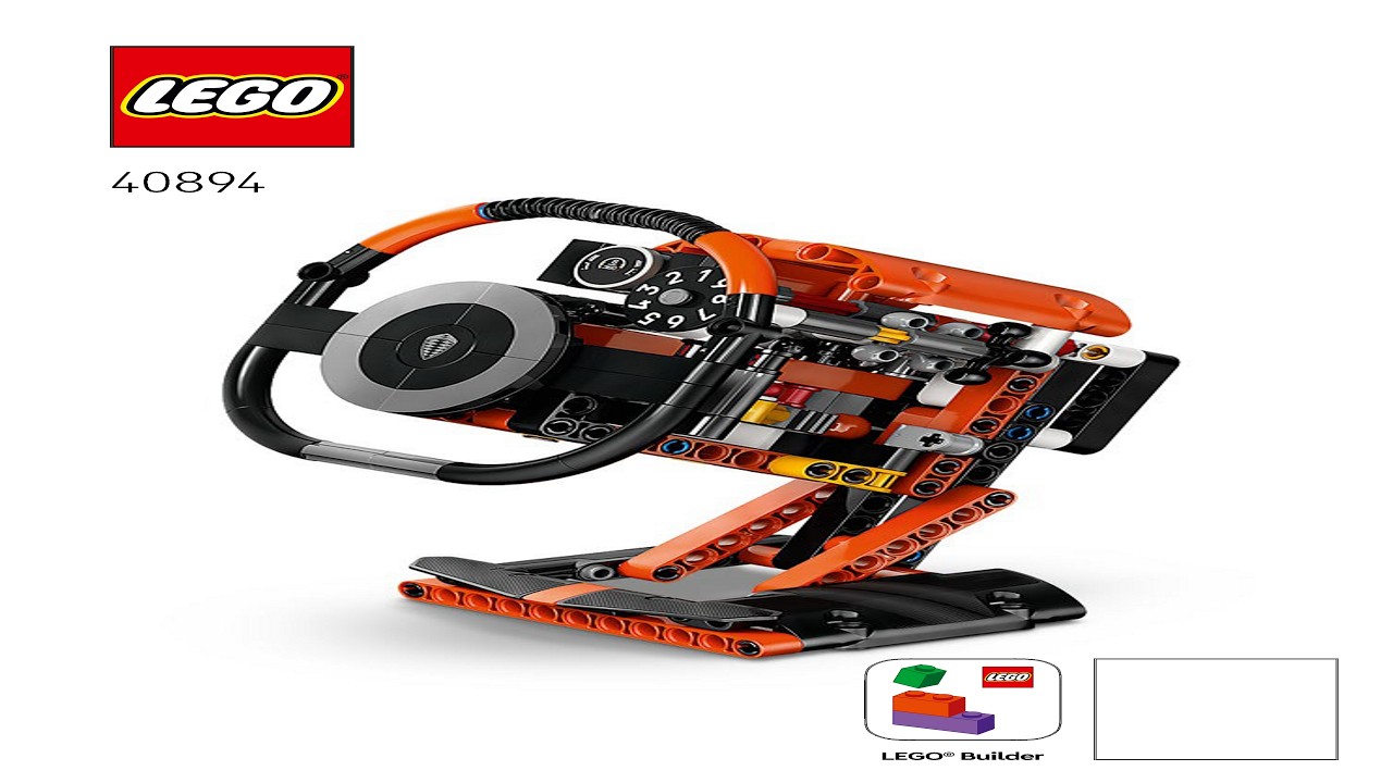 ⚙ LEGO instructions ⚙ Technic ⚙ 40894 ⚙ Koenigsegg Sadair's