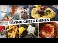 Greek Food Review | Trying Traditional Greek Dishes in Santorini, Greece