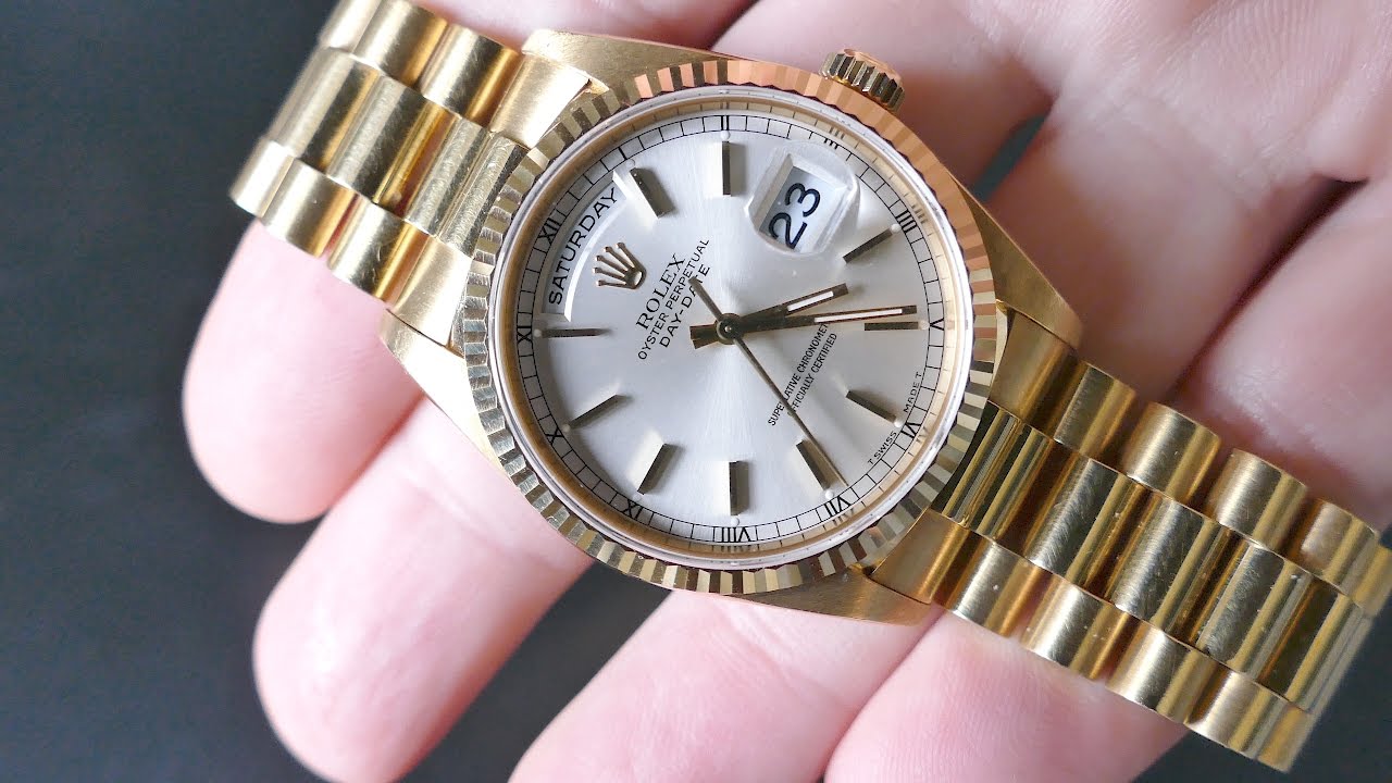 Rolex DAY-DATE 36mm with President 