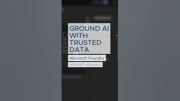 Feed your agents multiple trusted data sources. #Foundry #AIAgents #AgenticAI #AzureAI