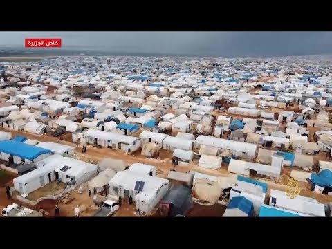 لمواجهة كورونا.. حملات توعية وتعقيم في مخيمات النازحين بريف إدلب