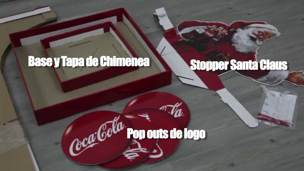 Marins - Armado de Lama Display 4 Pallets Coca Cola.