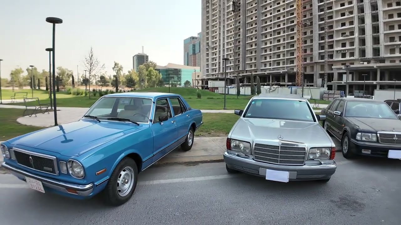 تويوتا كراسيد و نيسان سدريك و مرسيدس رئاسي 