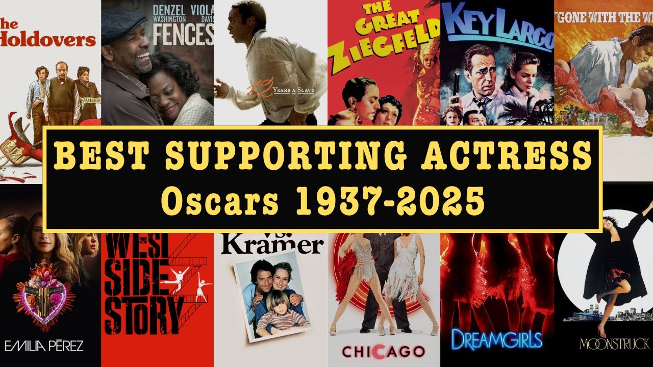Best Supporting Actress Oscar Winners | Academy Awards | 2025 Update ...