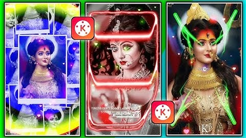 Navratri Dj Status Editing Kinemaster App | Ma Durga Puja Status Editing Kinemaster App