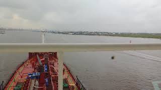 Выход из Лагоса   танкер химовоз