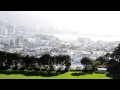 View from town belt into city center