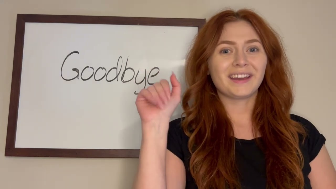 Goodbye In Sign Language YouTube Goodbye In Sign Language YouTube