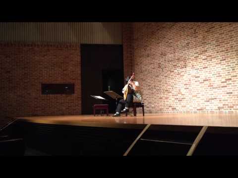 無伴奏チェロ組曲第１番よりアルマンドとジーグ（J.S.Bach）
