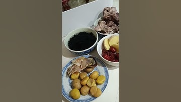 Soup Pork Bone With Medicane Chinese#food
