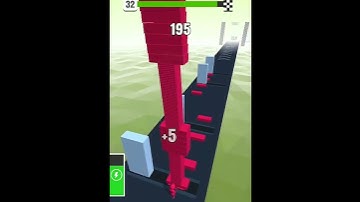 Stack Colors Gameplay in level 32
